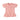 Top Half Sleeves Girls - Peach Daisy