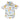 Interlock Shirt in Barnyard Print - White