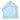 Hooded Towel Wrap - Aqua/White - MyMilestones 