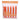 Bath Towel Modern Stripped - Orange/White - MyMilestones 
